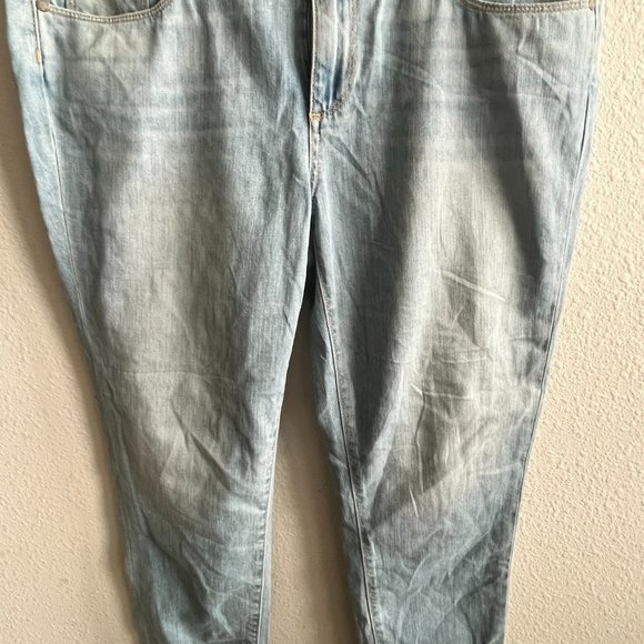 NWT Paige Jimmy Jimmy Crop Light Wash Jeans Size 30 - Picture 4 of 12